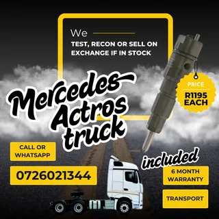 Mercedes Actros Truck diesel injectors for sale