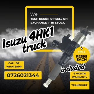 Isuzu 4HK1 Truck diesel injectors for sale