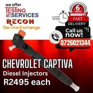 Chevrolet Captiva Diesel Injectors for sale
