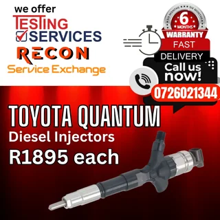Toyota Quantum Diesel Injectors for sale