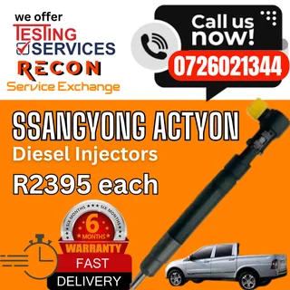 Ssangyong Actyon diesel injectors for sale