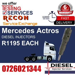 Mercedes Actros diesel injectors for sale