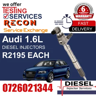 Audi 1.6L diesel injectors for sale