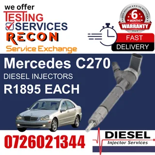 Mercedes C270 diesel injectors for sale