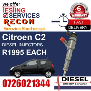 Citroen C2 diesel injectors for sale