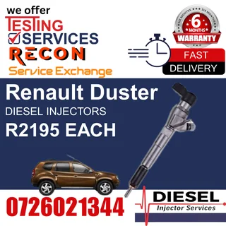 Renault Duster diesel injectors for sale