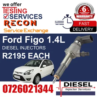 Ford Figo 1.4L diesel injectors for sale