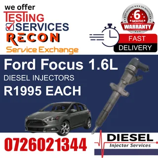 Ford Focus diesel injectors for sale