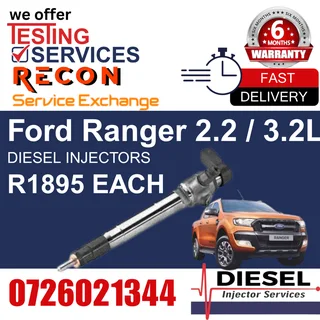 Ford Ranger 2.2 / 3.2L diesel injectors for sale
