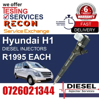 Hyundai H1 diesel injectors for sale