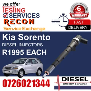 Kia Sorento diesel injectors for sale