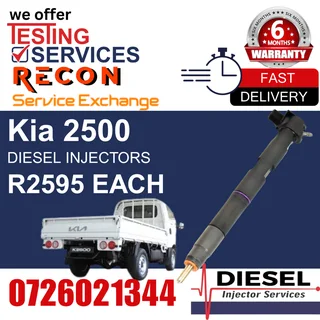 Kia 2500 diesel injectors for sale