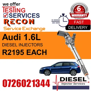 Audi 1.6L diesel injectors for sale