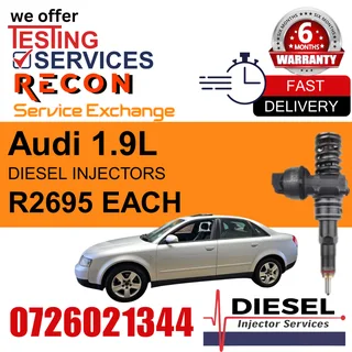Audi 1.9L diesel injectors for sale