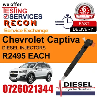 Chevrolet Captiva diesel injectors for sale