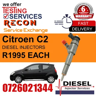 Citroen C2 diesel injectors for sale