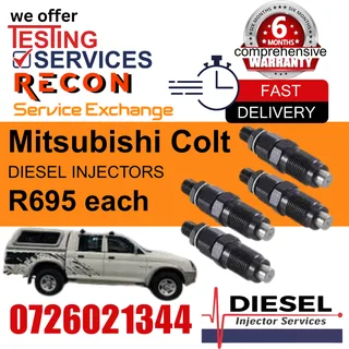 Mitsubishi Colt diesel injectors for sale