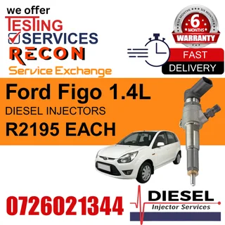 Ford Figo 1.4L diesel injectors for sale