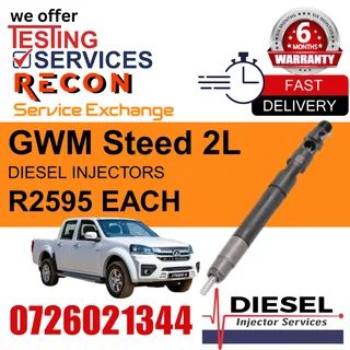 GWM 2L diesel injectors for sale