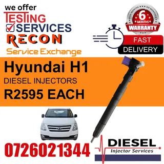 Hyundai H1 diesel injectors for sale