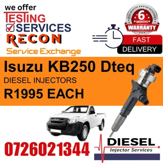 Isuzu KB250 Dteq diesel injectors for sale