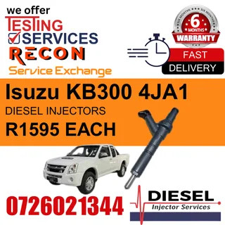 Isuzu KB300 4JA1 diesel injectors for sale