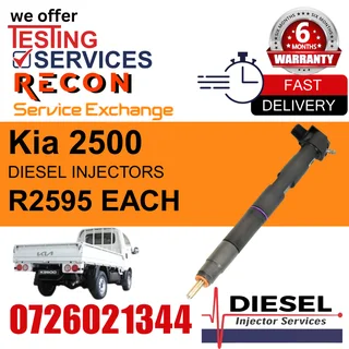 Kia 2500 diesel injectors for sale