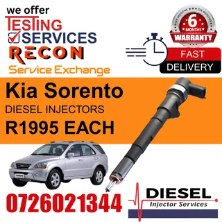 Kia Sorento diesel injectors for sale