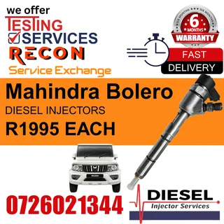 Mahindra Bolero diesel injectors for sale