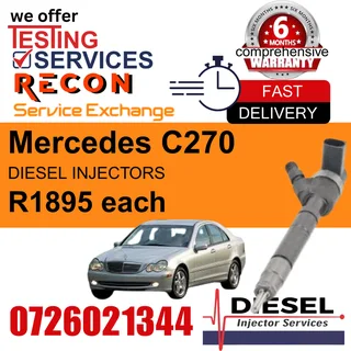 Mercedes C270 diesel injectors for sale