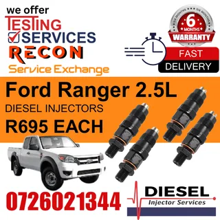 Ford Ranger 2.5L WL diesel injectors for sale