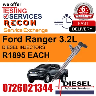 Ford Ranger 3.2L diesel injectors for sale