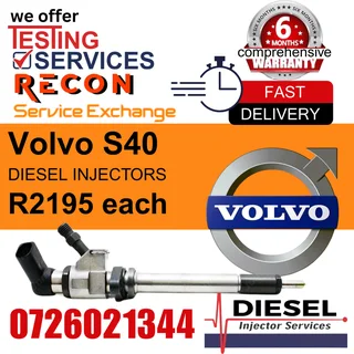 Volvo S40 diesel injectors for sale