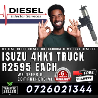 Isuzu 4HK1 diesel injectors for sale