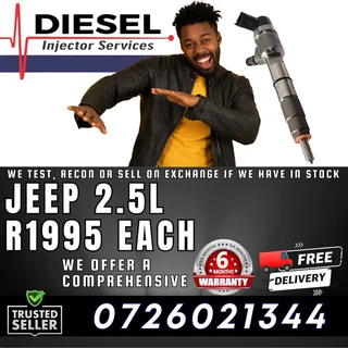 Jeep 2.5L diesel injectors for sale