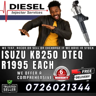 Isuzu KB250 Dteq diesel injectors for sale