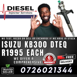 Isuzu KB300 Dteq diesel injectors for sale