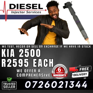 Kia 2500 diesel injectors for sale