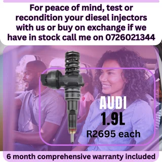 Audi 1.9L diesel injectors for sale