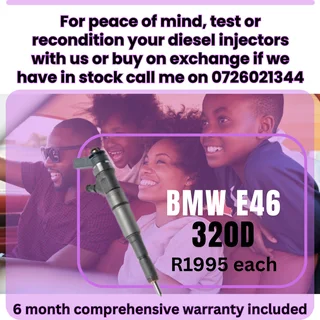 BMW E46 320d diesel injectors for sale
