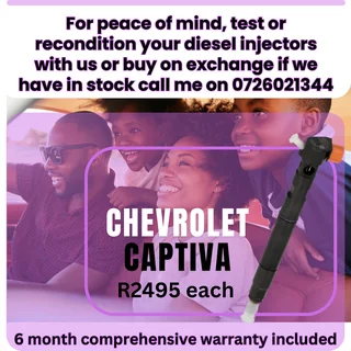 Chevrolet Captiva diesel injectors for sale
