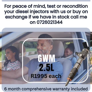 GWM 2.5L diesel injectors for sale