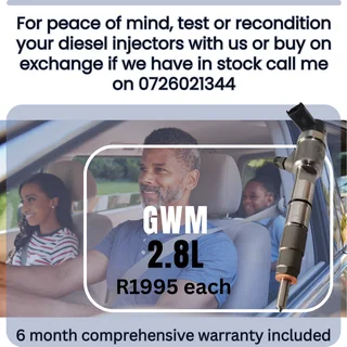 GWM 2.8L diesel injectors for sale