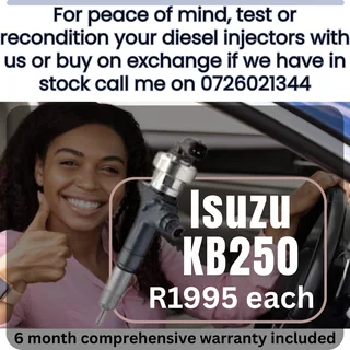 Isuzu KB250 diesel injectors for sale
