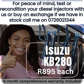 Isuzu KB280 diesel injectors for sale