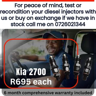 Kia 2700 diesel injectors for sale