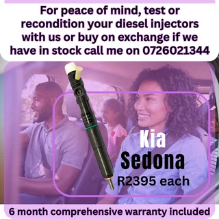 Kia Sedona diesel injectors for sale