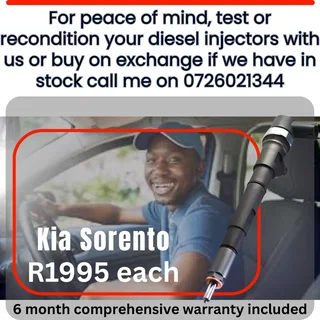 Kia Sorento diesel injectors for sale