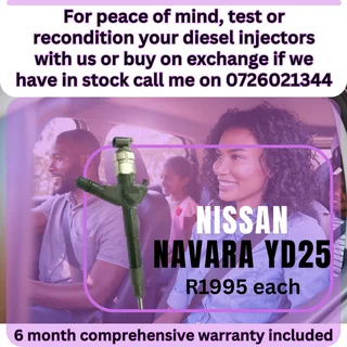 Nissan Navara diesel injectors for sale