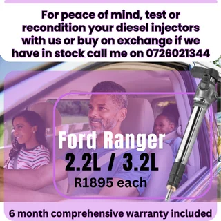 Ford Ranger 2.2 / 3.2L diesel injectors for sale